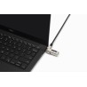 CABLU securitate KENSINGTON pt. notebook slot Wedge,cifru cu patru discuri,conectare directa,1.8m,cablu otel carbon,permite pivo