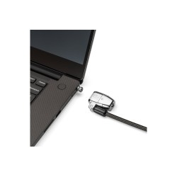 CABLU securitate KENSINGTON pt. notebook 3-in-1 slot standard/Nano/Wedge,cheie standard,one-click,1.8m,cab otel carbon,permite p