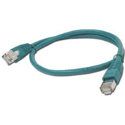 PATCH CORD UTP GEMBIRD Cat5e, cupru-aluminiu, 1 m, verde, AWG26, "PP12-1M/G" (timbru verde 0.08 lei)