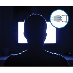 FILTRU confidentialitate KENSINGTON, pentru 13.3", 16:9, 2 zone, detasabil, limiteaza campul vizual la 30grade, reduce lumina da