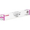 Toner Original Canon Magenta, EXV34M, pentru IR Advance C2020I|IR Advance C2020L|IR Advance C2025I|IR Advance C2025L|IR Advance 