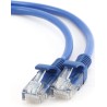 PATCH CORD UTP GEMBIRD Cat5e, cupru-aluminiu, 1 m, albastru, AWG26, "PP12-1M/B" (timbru verde 0.08 lei)