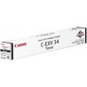 Toner Original Canon Yellow, EXV34Y, pentru IR Advance C2020I|IR Advance C2020L|IR Advance C2025I|IR Advance C2025L|IR Advance C