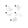 FILTRU confidentialitate KENSINGTON, pentru 23.8", 16:9, 2 zone, detasabil, limiteaza campul vizual la 30grade, reduce lumina da