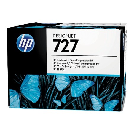 Cap Printare Original HP Black, nr.727, pentru DesignJet T1500|T1530|T2500|T2530|T920, , (timbru verde 0.15 lei), "B3P06A"