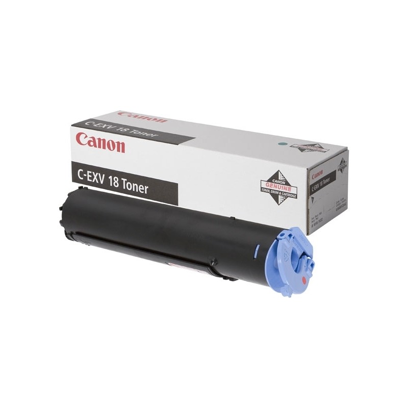 Toner Original Canon Black, EXV18, pentru IR 1018|IR 1018J|IR 1020|IR 1020J|IR 1022A|IR 1022F|IR 1022I|IR 1022IF|IR 1024A|IR 102