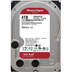 HDD WD 4 TB, Red, 5.400 rpm, buffer 256 MB, pt. NAS, "WD40EFAX"