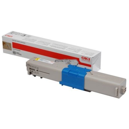 Toner Original Oki Yellow, 46508713, pentru C332|MC363, 1.5K,"46508713"