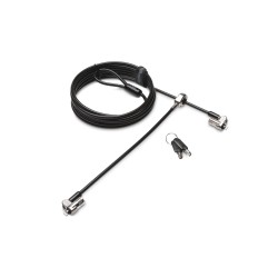 CABLU securitate KENSINGTON pt. notebook slot standard,cheie standard, conectare directa, 2.5m,cablu otel carbon, pivotare si ro