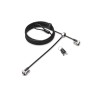 CABLU securitate KENSINGTON pt. notebook slot standard,cheie standard, conectare directa, 2.5m,cablu otel carbon, pivotare si ro