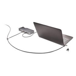 CABLU securitate KENSINGTON pt. notebook slot standard,cheie standard, conectare directa, 2.5m,cablu otel carbon, pivotare si ro