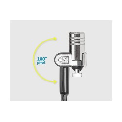 CABLU securitate KENSINGTON pt. notebook slot standard,cheie standard, conectare directa, 2.5m,cablu otel carbon, pivotare si ro