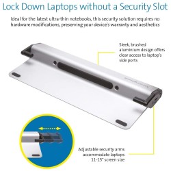 STATIE securitate KENSINGTON pt. notebook, reglare pt.11"-15.6", blocare neinvaziva, protectie la zgarieturi, acces liber la por