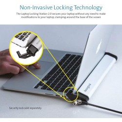 STATIE securitate KENSINGTON pt. notebook, reglare pt.11"-15.6", blocare neinvaziva, protectie la zgarieturi, acces liber la por