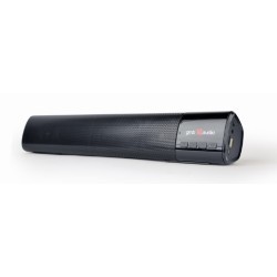 BOXE GEMBIRD portabile bluetooth, tip soundbar, RMS: 10W (2 x 5W), baterie 1200mAh, black, "SPK-BT-BAR400-01"  (timbru verde 2.0
