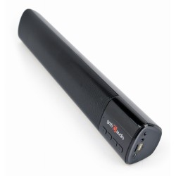 BOXE GEMBIRD portabile bluetooth, tip soundbar, RMS: 10W (2 x 5W), baterie 1200mAh, black, "SPK-BT-BAR400-01"  (timbru verde 2.0