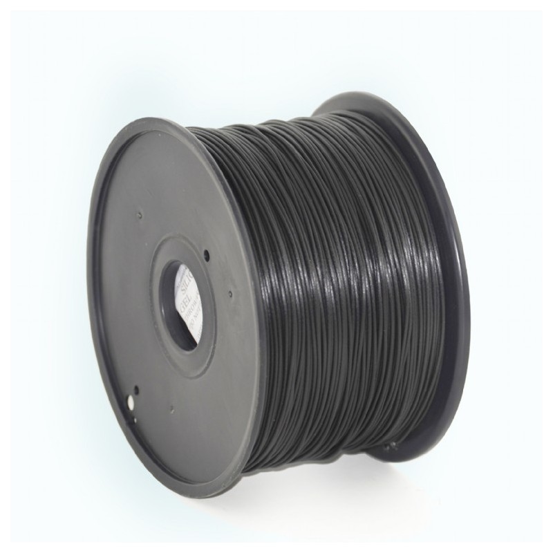 FILAMENT GEMBIRD pt. imprimanta 3d, ABS, 1.75mm diamentru, 1Kg / bobina, aprox. 400m, topire 225-240 grC, black, "3DP-ABS1.75-01