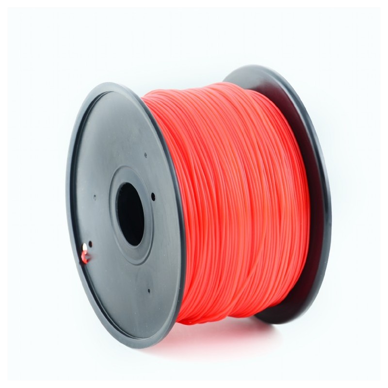 FILAMENT GEMBIRD pt. imprimanta 3d, ABS, 1.75mm diamentru, 1Kg / bobina, aprox. 400m, topire 225-240 grC, red, "3DP-ABS1.75-01-R
