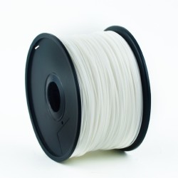 FILAMENT GEMBIRD pt. imprimanta 3d, ABS, 1.75mm diamentru, 1Kg / bobina, aprox. 400m, topire 225-240 grC, white, "3DP-ABS1.75-01
