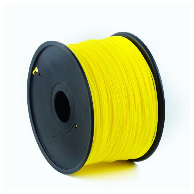 FILAMENT GEMBIRD pt. imprimanta 3d, ABS, 1.75mm diamentru, 1Kg / bobina, aprox. 400m, topire 225-240 grC, yellow, "3DP-ABS1.75-0