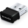 ADAPTOR RETEA Tenda AX300, extern wireless 2.4 GHz, USB 2.0 port, 300 Mbps, antena interna x 1, Wi-Fi 6 "W311MI" (timbru verde 0