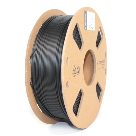 FILAMENT GEMBIRD pt. imprimanta 3d, PLA, 1.75mm diamentru, 1Kg / bobina, aprox. 330m, topire 190-220 grC, black, "3DP-PLA1.75-01