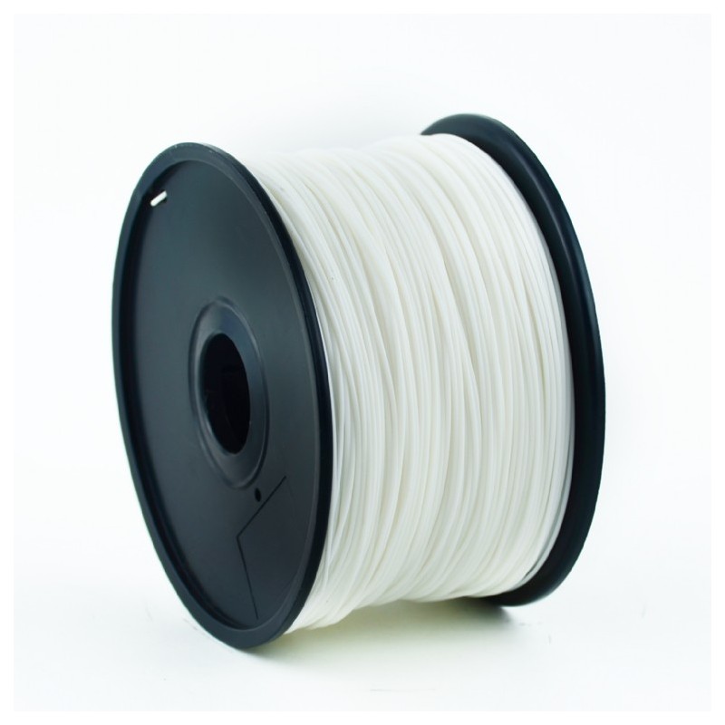 FILAMENT GEMBIRD pt. imprimanta 3d, PLA, 1.75mm diamentru, 1Kg / bobina, aprox. 330m, topire 190-220 grC, white, "3DP-PLA1.75-01