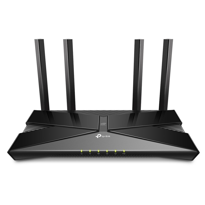 ROUTER TP-LINK wireless 3000Mbps,1 x WAN Gigabit, 4 porturi Gigabit, 2.4 Ghz/5 Ghz dual band, 4 antene externe, WI-FI 6 "Archer 
