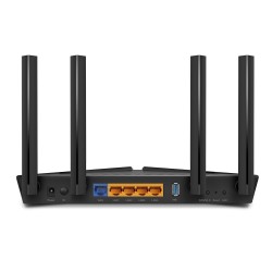 ROUTER TP-LINK wireless 3000Mbps,1 x WAN Gigabit, 4 porturi Gigabit, 2.4 Ghz/5 Ghz dual band, 4 antene externe, WI-FI 6 "Archer 