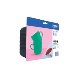 Combo-Pack Original Brother CMYK, LC227XLVALBP, pentru DCP-J4120|MFC-J4420|J4620|J5320|J5620|J5720, , (timbru verde 0.60 lei), "