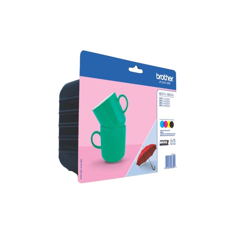Combo-Pack Original Brother CMYK, LC227XLVALBP, pentru DCP-J4120|MFC-J4420|J4620|J5320|J5620|J5720, , (timbru verde 0.60 lei), "