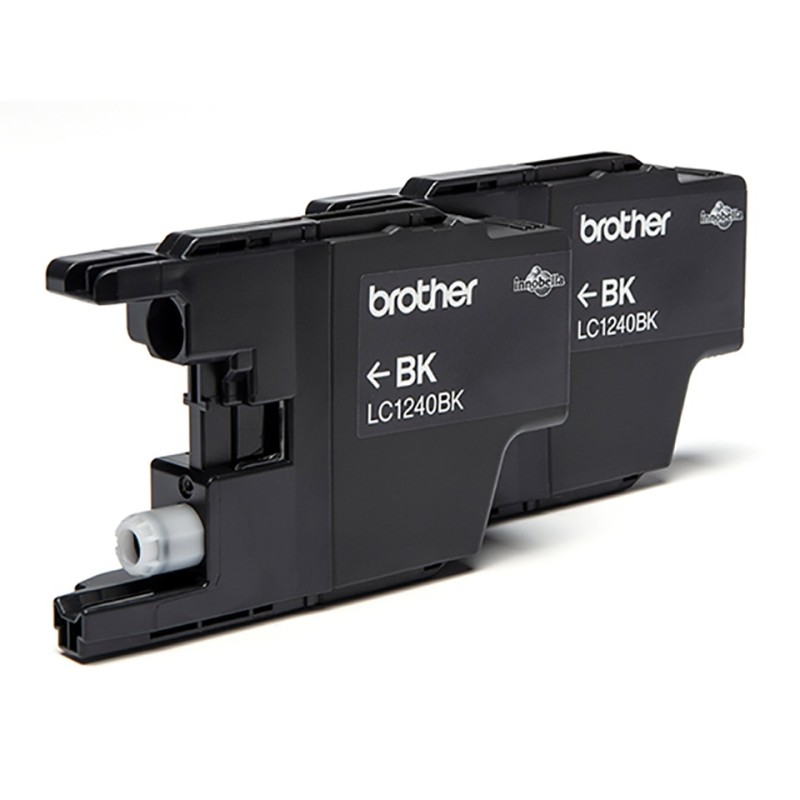 Dual-Pack  Original Brother Black, LC1240BKBP2, pentru DCP-J525W|J725|J925|MFC-J430|J625|J5910|J6510|J6910, , (timbru verde 0.15