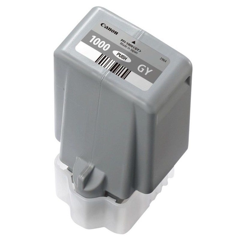 Cartus Cerneala Original Canon Grey, PFI-1000Gy, pentru IPF PRO-1000, , (timbru verde 0.15 lei),NOPP, "0552C001AA"