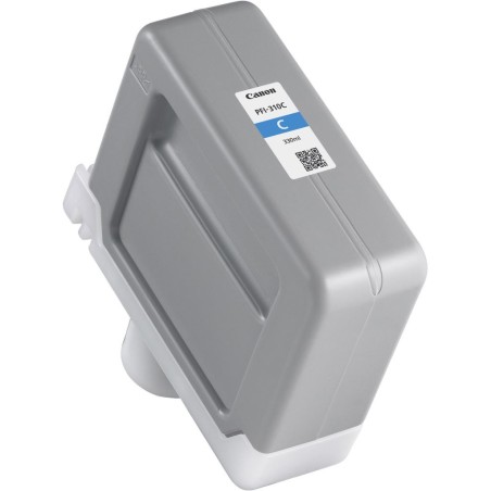 Cartus Cerneala Original Canon Cyan, PFI-310C, pentru IPF TX-2000|TX-3000|TX-4000, 330ml, (timbru verde 0.15 lei),NOPP, "2360C00