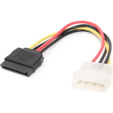CABLU alimentare GEMBIRD, adaptor Molex la 1 x S-ATA, 15cm, "CC-SATA-PS" (timbru verde 0.08 lei)