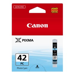 Cartus Cerneala Original Canon Light Cyan, CLI-42PC, pentru Pixma Pro 10|Pro 100, , (timbru verde 0.15 lei), "BS6388B001AA"