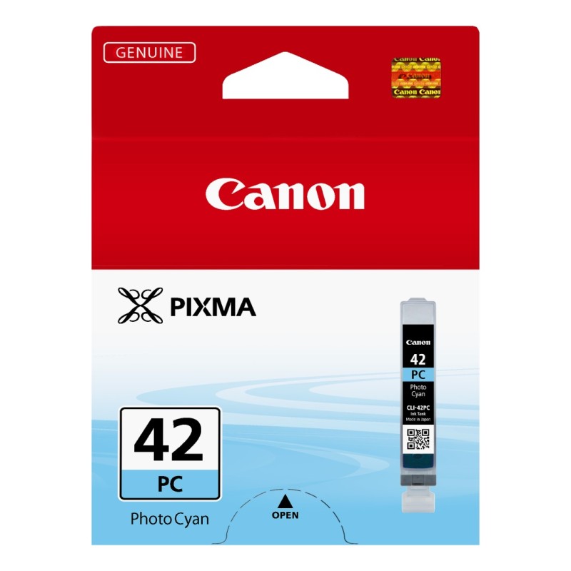 Cartus Cerneala Original Canon Light Cyan, CLI-42PC, pentru Pixma Pro 10|Pro 100, , (timbru verde 0.15 lei), "BS6388B001AA"