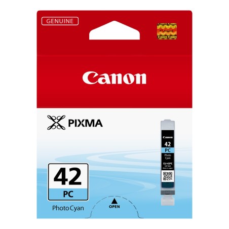 Cartus Cerneala Original Canon Light Cyan, CLI-42PC, pentru Pixma Pro 10|Pro 100, , (timbru verde 0.15 lei), "BS6388B001AA"
