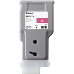 Cartus Cerneala Original Canon Magenta, PFI-207M, pentru IPF 680|685|770|780|785, 300ml, (timbru verde 0.15 lei),NOPP, "CF8791B0