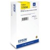Cartus Cerneala Original Epson Yellow, T7554, pentru Workforce Pro WF-8010|8090|8510|8590, , (timbru verde 0.15 lei),  "C13T7554