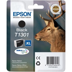 Cartus Cerneala Original Epson Black, C13T13014010, pentru STYLUS SX525, , (timbru verde 0.15 lei),  "C13T13014010"
