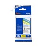 Banda Laminata Original Brother Black on White, TZE221, pentru H105WB|P-TOUCH PT-E110VP|D400|D450|E300VP|E550WVP|H110|H500|P700|