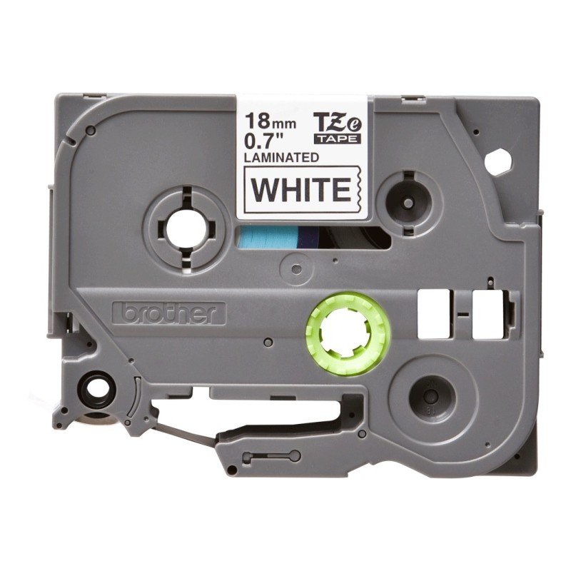 Banda Laminata Original Brother Black on White, TZE241, pentru P-Touch D400|D450|D600VP|E300VP|E550WVP|H500|P700|P750W, 18mm x 8
