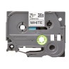 Banda Laminata Original Brother Black on White, TZE241, pentru P-Touch D400|D450|D600VP|E300VP|E550WVP|H500|P700|P750W, 18mm x 8