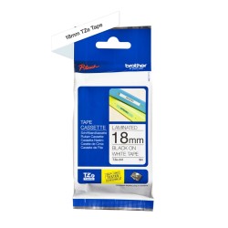 Banda Laminata Original Brother Black on White, TZE241, pentru P-Touch D400|D450|D600VP|E300VP|E550WVP|H500|P700|P750W, 18mm x 8