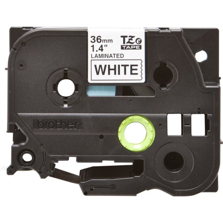 Banda Laminata Original Brother Black on White, TZE261, pentru P-Touch, 36mm x 8m, incl.TV 0 RON, "TZE261"