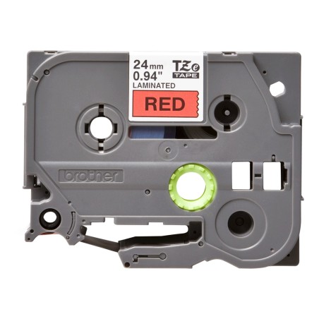 Banda Laminata Original Brother Black on Red, TZE451, pentru P-Touch D600VP|E550WVP|P700|P750W, 24mm x 8m, incl.TV 0 RON, "TZE45
