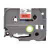 Banda Laminata Original Brother Black on Red, TZE451, pentru P-Touch D600VP|E550WVP|P700|P750W, 24mm x 8m, incl.TV 0 RON, "TZE45