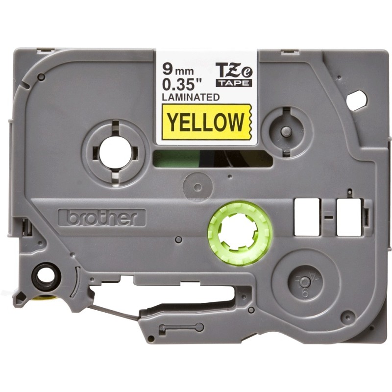 Banda Laminata Original Brother Black on Yellow, TZE621, pentru H105WB|P-TOUCH PT-E110VP|D400|D450|D600VP|E300VP|E550WVP|H110|H5