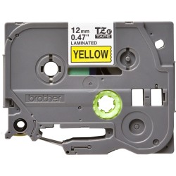 Banda Laminata Original Brother Black on Yellow, TZE631, pentru H105WB|P-TOUCH PT-E110VP|D400|D450|D600VP|E300VP|H110, 12mm x 8m